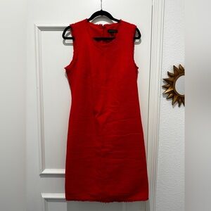 Banana Republic Red Sleeveless Sheath Mini Dress